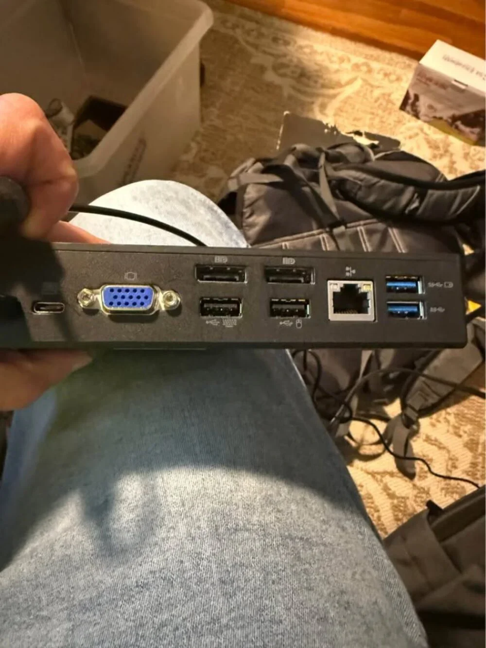 Lenovo USB-C Docking Station DK1633 | Monitor & Ethernet Hub